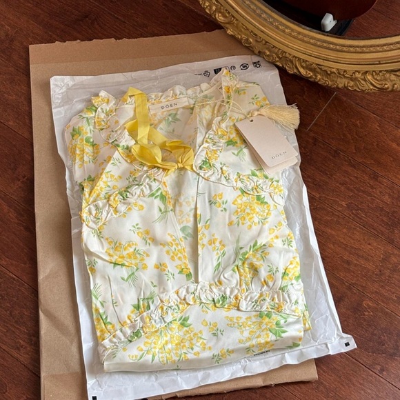 Doen Orianna Dress Salt May Bell Floral - Picture 9 of 10